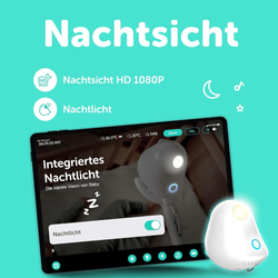 CuboAi Smart Babyphone 3er Ständer-Set