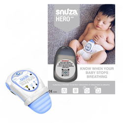 Snuza Hero MD - tragbarer Atmungsmonitor für Babys. Set für Zwillinge. Medizinprodukt.