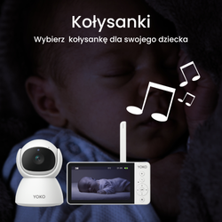Elektronische Video-Babyphone YOKO X5