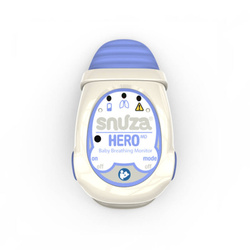Snuza Hero MD - tragbarer Atmungsmonitor für Babys. Medizinprodukt + Lampe zum Baden AQUALITE