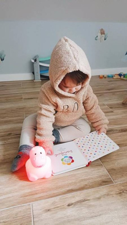 MIA das Flusspferd von Natulino Innovations | LED-Lampe für Kinder