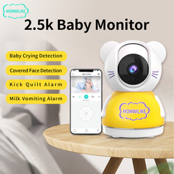 MOMWILIKE A.I. Smart-Babyphone (Pink Bunny) + Atmungsmonitor SNUZA HERO MD (medizinisches Gerät)