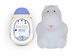 Snuza Hero MD - tragbarer Atmungsmonitor für Babys. Medizinprodukt + Lampe für Kinder Natulino MIA das Flusspferd