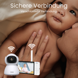 Snuza Hero MD - tragbarer Atmungsmonitor für Babys. (medizinisches Gerät) r + YOKO X5 Babyphone ⭐⭐⭐⭐⭐ Bestselle