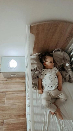 MIA das Flusspferd von Natulino Innovations | LED-Lampe für Kinder