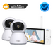 YOKO X5 Babyphone und mit zwei Kameras + Atmungsmonitor SNUZA HERO MD (medizinisches Gerät)