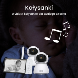 Elektronische Video-Babyphone YOKO X5