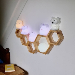 MIA das Flusspferd von Natulino Innovations | LED-Lampe für Kinder