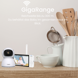 Elektronische Video-Babyphone YOKO X5