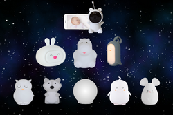 MIA das Flusspferd von Natulino Innovations | LED-Lampe für Kinder