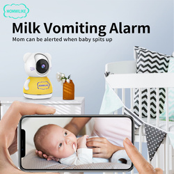 MOMWILIKE A.I. Smart-Babyphone (Pink Bunny) + Atmungsmonitor SNUZA HERO MD (medizinisches Gerät)